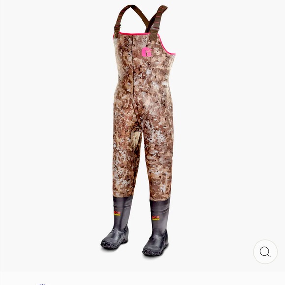 Gator 🐊 Waders - EVO1 Womens Small Waders- Seven Camouflage 🤎 - Picture 1 of 6